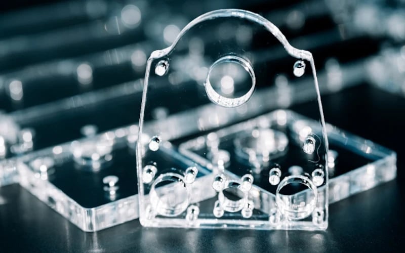 Laser cut components